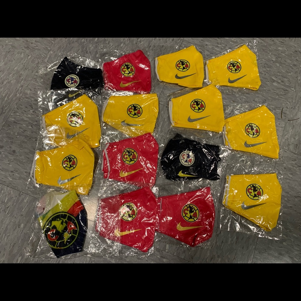 15 Club America Face Mask, Official America Mask, Barbijo del America Barbijo